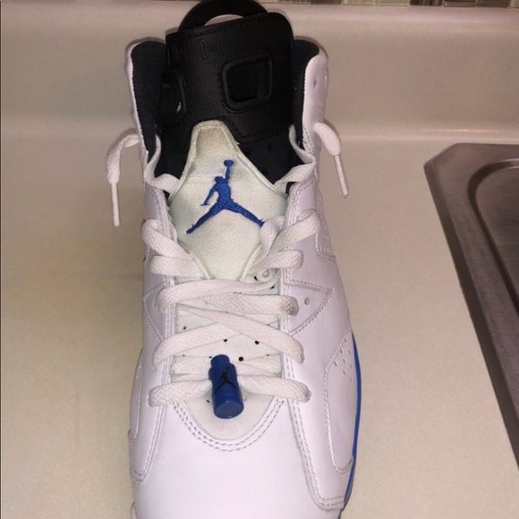 Air Jordan 6 Retro 'Sport Blue' Size 10 - Picture 4 of 8